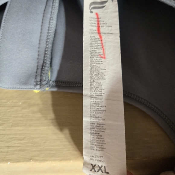 Fabletics Raegan Performance Panel Zip Front Jumpsuit GUC - Picture 2 of 7